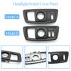 Car Front Headlight Fog Light Switch Button HeadLamp Rotary Cover Panel For BMW 1 2 Series F20 F21 F22 F23 X1 F48 F49 X2 F39