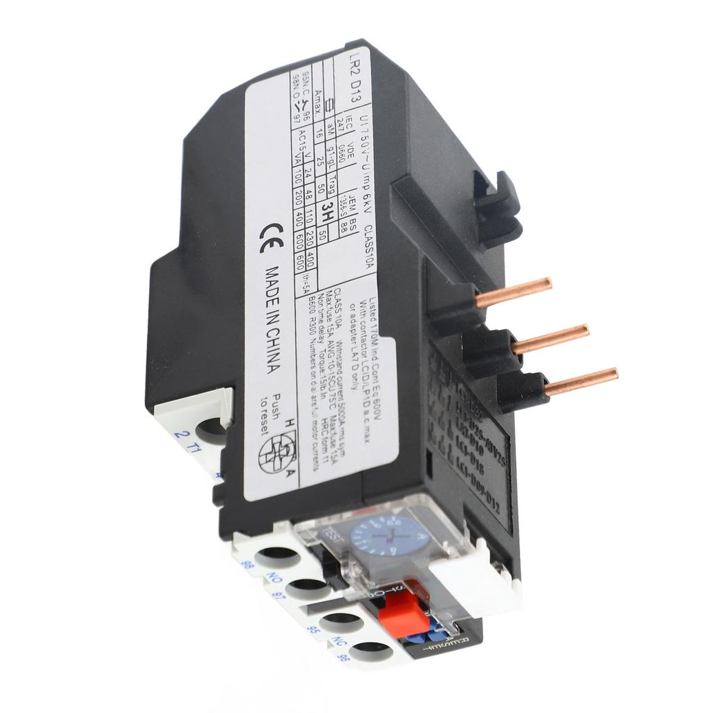 Тепловое реле перегрузки 5,5 до 8 А 1 НО 1 НЗ Ручной автоматический сброс Тепловая защита 750 В