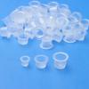 Large Medium Small Stand Makeup Pigment Cup Tattoo Ink Caps Disposable Plastic Cups