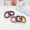Personality 5pcs Women Hair Accessories Korean Style Ponytail Holder Hair Ties Hair Ropes Hair Band