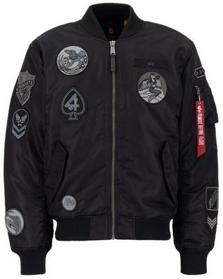 Зимняя куртка Alpha Industries Ma-1 Patch Jacket (138104) schwarz