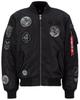 Зимняя куртка Alpha Industries Ma-1 Patch Jacket (138104) schwarz