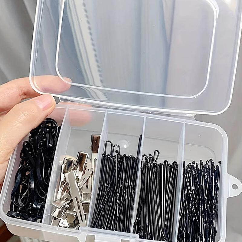 5/6-сетчатые портативные пластиковые заколки для волос, коробка для хранения ювелирных изделий, аксессуары, органайзер для дома и путешествий с защитой от пыли