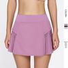 Pleated Quick-Dry Skort with Pockets for Yoga, Running, Tennis & Badminton