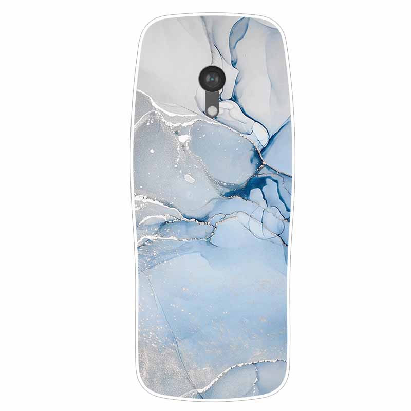 For Nokia 3210 2024 Case Transparent Soft Silicone TPU Marble Back Covers for Nokia3210 4G 2024 Phone Cases Clear Bumper Cover