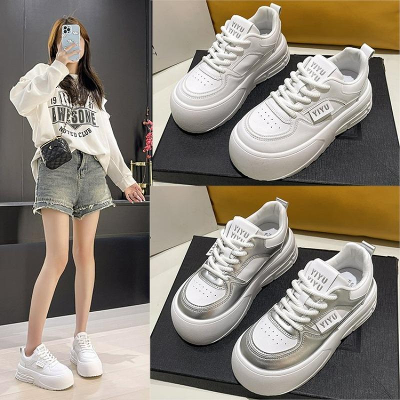 Women Sneakers Fashion Women Vulcanized Shoes High Quality Flats Shoes 2024 New Woman Walking Platform Shoes Zapatillas Mujer