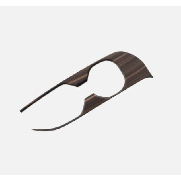 Wood Grain Gear Shift Water Cup Holder Cover Trim For Toyota Crown  2024 25