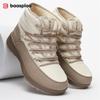 BAASPLOA Winter Women Snow Boots Non-Slip Comfortable Warm Plush New Women Cotton Shoes Winter High Top Cotton Shoes Outdoor Women's Warm Cotton Shoes