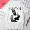 Best Of Akon Classic Album Cover Top Y2k Clothes for Women Mens Tshirt Printed Tops Are Loose and Slim Fit Womens Goth