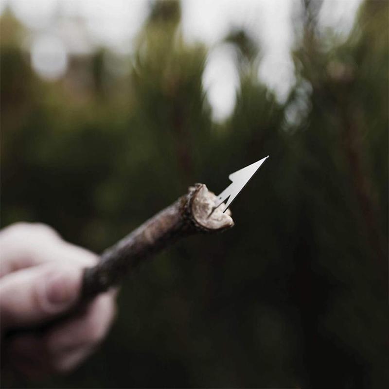 1PC Survival Tool Card 22-в-1 Портативные инструменты для кемпинга из нержавеющей стали Многофункциональные рыболовные принадлежности для чрезвычайных ситуаций на открытом воздухе