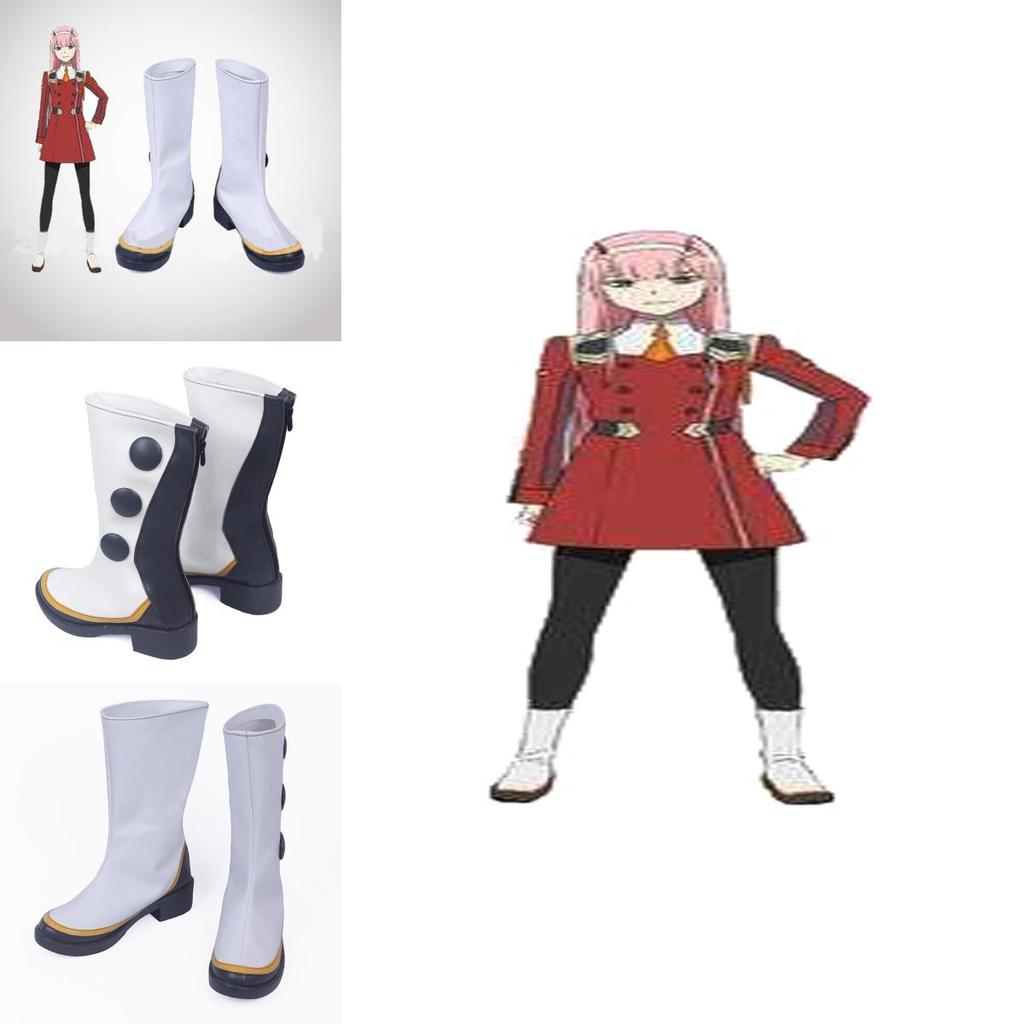 Stylish Darling In The Franxx Cosplay Shoes 02 Cosplay Boots Zero Two Women Cos Shoes