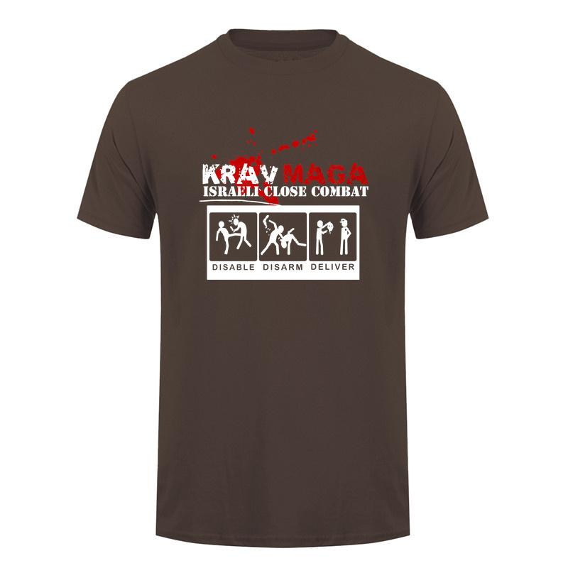 Krav Maga Israel Combat Martial Arts Tshirt Self Defense Training T Shirts Fighter Gift Da716