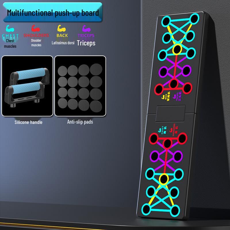 Многофункциональный упор для отжиманий и пресса: Тренажер для мышц живота и груди