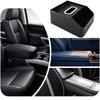 Solid Car Armrest Organizer Center Console Armrest Box Car Armrest Tissue Box Organizer For Water Bottle Cell Phone Cards