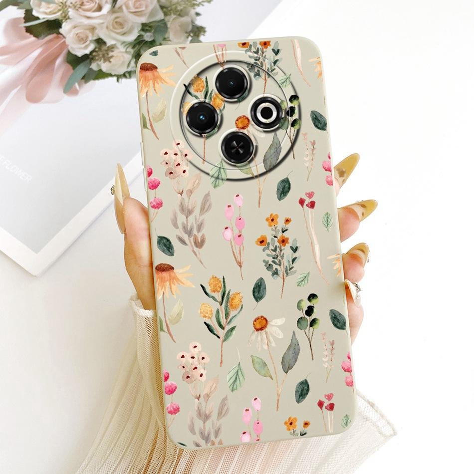 For Tecno Spark 30C 30 4G 30Pro Cute Cat Flower Butterfly Cartoon Phone Case For Spark30 Pro 30C Shockproof Soft Silicone Cases