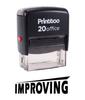 Printtoo Rubber Stamp IMPROVING Self Inking Office Stationary Custom