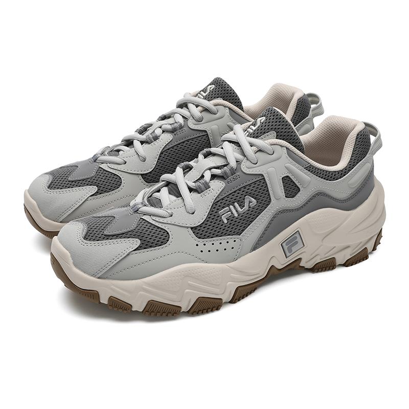 Fila Ravagement 2S Ретро Классические Модные Повседневные Спортивные Удобные Универсальные Износостойкие Низкие Кроссовки Папы Мужские кроссовки Дымчато-серый F12M522122F-QD