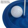 Golf Putting Cup with Flag Silicone Golf Hole Cup Indoor Outdoor Golf Putting Training Aid for Home Backyard Practice