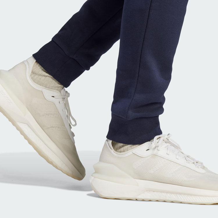 adidas Мужские брюки Essentials из флиса с зауженными манжетами Legendary-Ink-Blue IJ8943