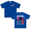 Rapper ANUEL AA Real Hastala Muerte Tour T Shirt Men Women Retro Oversized Yk Streetwear Fashion Cotton Short Sleeve Tshirt