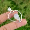 День сестер Распродажа Груша Радужный лунный камень Камень Подвеска Сердце матери Серебро 925 пробы
