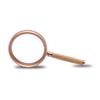 Magnifying Glass 10X 15X 20X Loupes Magnifying Lens Bamboo Handle Magnifier Handheld Multifunction Magnifier for Reading