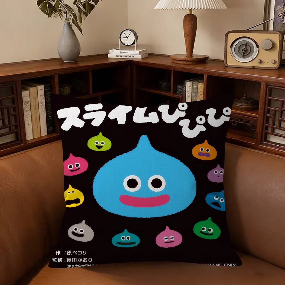 Мультяшный Слайм D-dragon Quest Детская наволочка чехол для диванной подушки украшение для дома детская игрушка