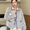 Thickened Imitation Fox Fur Imitation Fur Jacket Women's Light Coat New Winter Temperament