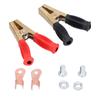 2pcs 1000A Car Battery Clamps Pure Copper Red Black Electrical Test Auto Charging Clips Connector