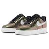 Nike Air Force 1 Low Переливающиеся женские кроссовки Черно-белые FV1173-010