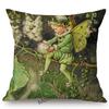 Lovely Cute Infant Baby Children Flower Fairies Floral Boy Girl Cartoon Home Decorative Pillow Case Cotton Linen Cushion Cover
