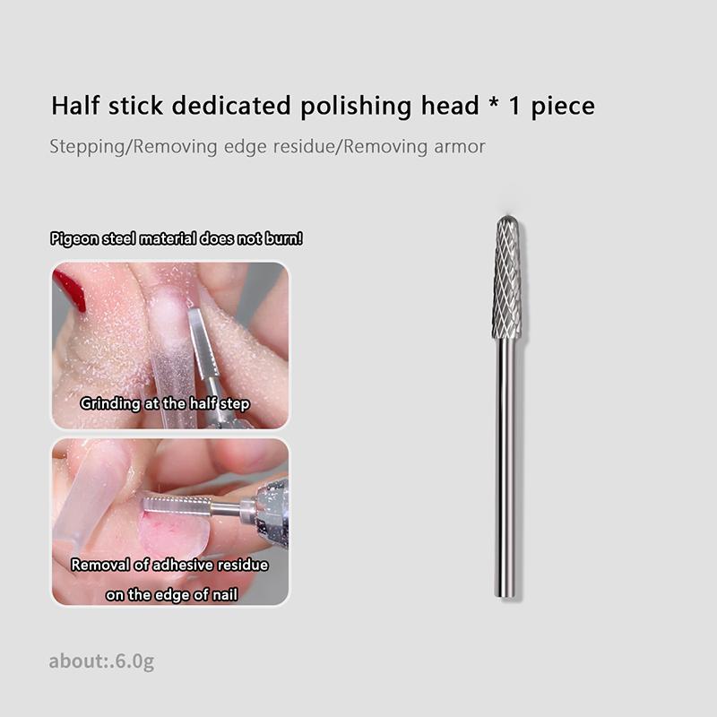 1 шт. вольфрамово-карбидное сверло для ногтей электрические фрезы для ногтей фреза для маникюрной машинки аксессуары для ногтей