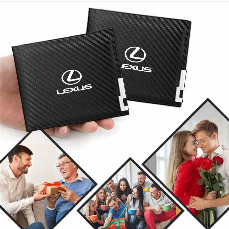 Car Driver's License Pouch Men's Wallet Card Case Holder Accessories For Lexus CT200h ES250 ES300h IS250 IS200 GS300 GS460 GX470 CJ0