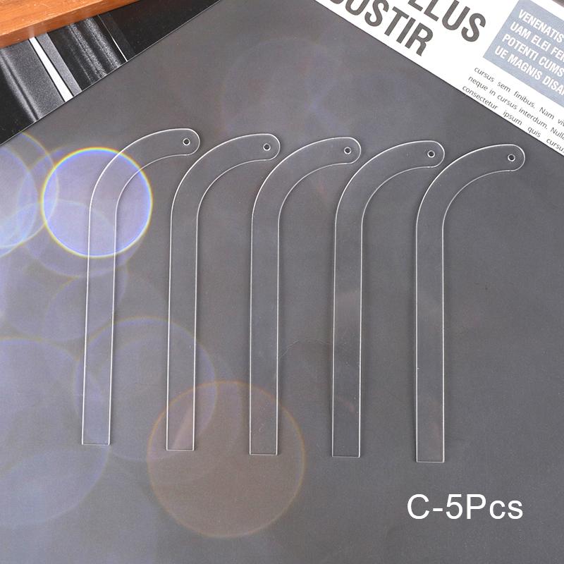 1/5 шт. Прозрачная акриловая подставка-держатель для серег, Стойка, Палочка для демонстрации эффекта ношения серег, Палочка для примерки ювелирных изделий