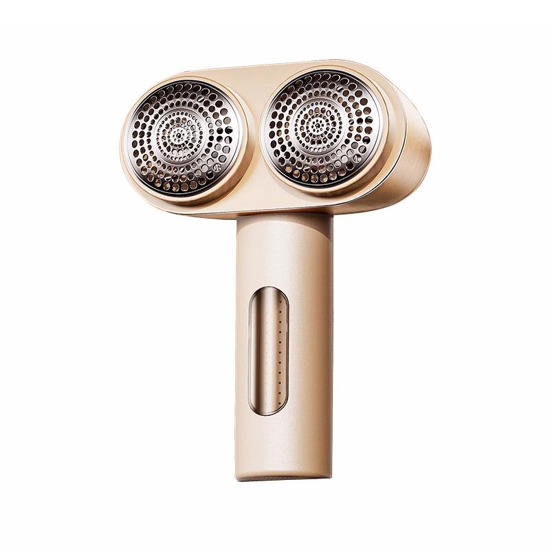 Сертифицированный KC триммер для удаления комков шерсти с двумя головками: Быстрое и бережное удаление волос в домашних условиях