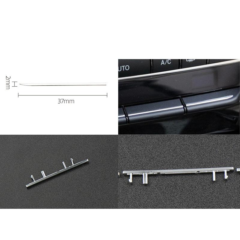 Салон автомобиля, кнопки кондиционера, декоративная отделка для Mercedes Benz E Class W212 18-15, авто аксессуары, светильник