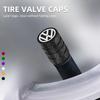 Для VOLKSWAGEN VW 4 шт. Колпачки на ниппель колеса автомобиля Алюминиевые колпачки на стержень колеса для Volkswagen GOLF MK6 Polo Tiguan VW GTI CADDY