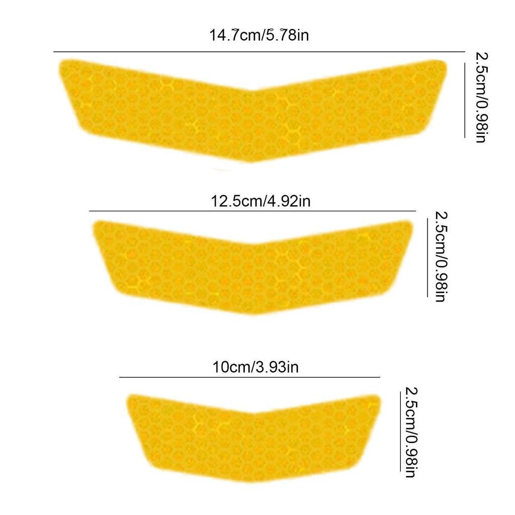 Светоотражающие наклейки для велосипеда - Светоотражающие наклейки для автомобилей и мотоциклов - Светоотражающие наклейки для автомобиля,