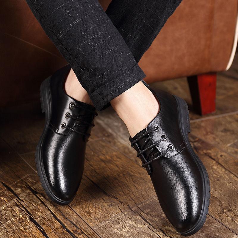 Кожаные туфли мужские туфли новые деловые повседневные туфли черные рабочие туфли мужские повседневные туфли инструментальные туфли кожаные туфли мужские