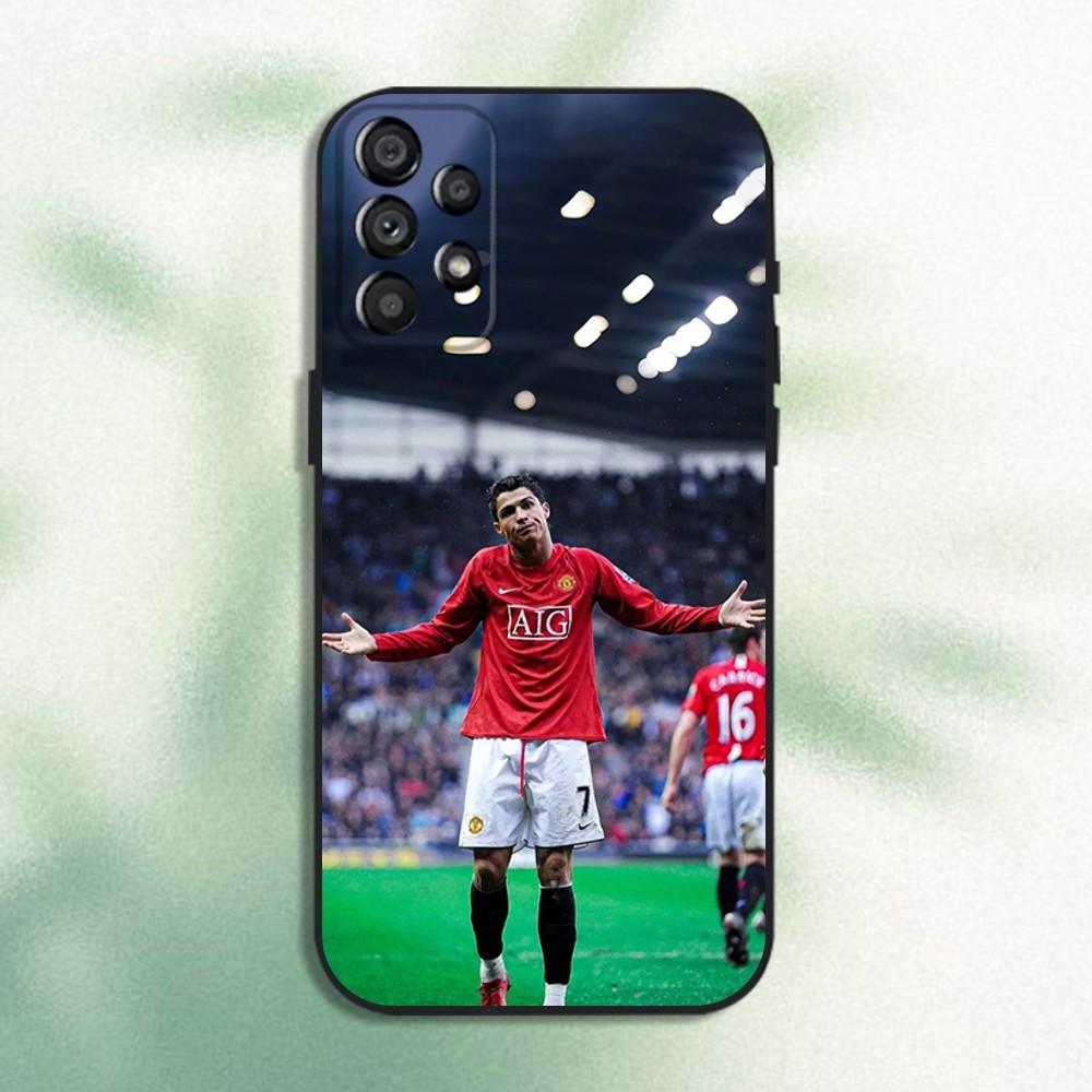 Футбольная звезда CR7 Р-Роналду-ES Чехол для телефона Samsung Galaxy A20, A21s, A22, A31, A32, A52, A53, A72, 73, A80 Мягкая черная крышка