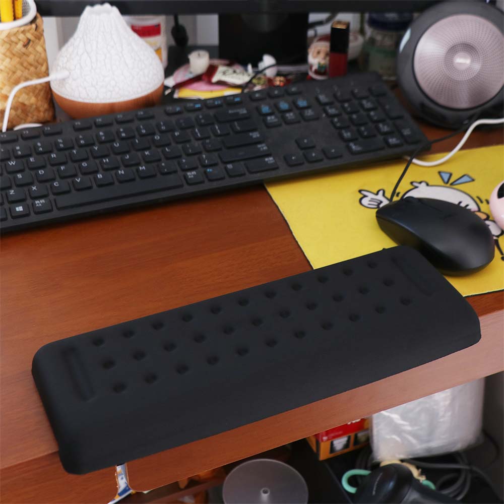 1Pc Black Elbow Support Padding Ergonomic Non-slip Arm Cushions Keyboard Hand Rest Protection Rest