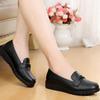 Fashion Spring Low Cut Solid Color Round Toe Waterproof Flat Shoes Simple Comfortable Daily Wear Versatile Women's Single Shoes