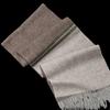 Lamb Wool Striped Winter Scarf