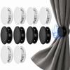 ABS Curtain Light Blocking Fasteners No Drill Curtain Fixer  Bedroom Dorm Shower Curtain