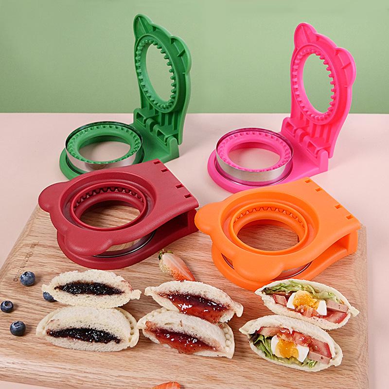 Круглая форма для нарезки и запайки сэндвичей для DIY выпечки