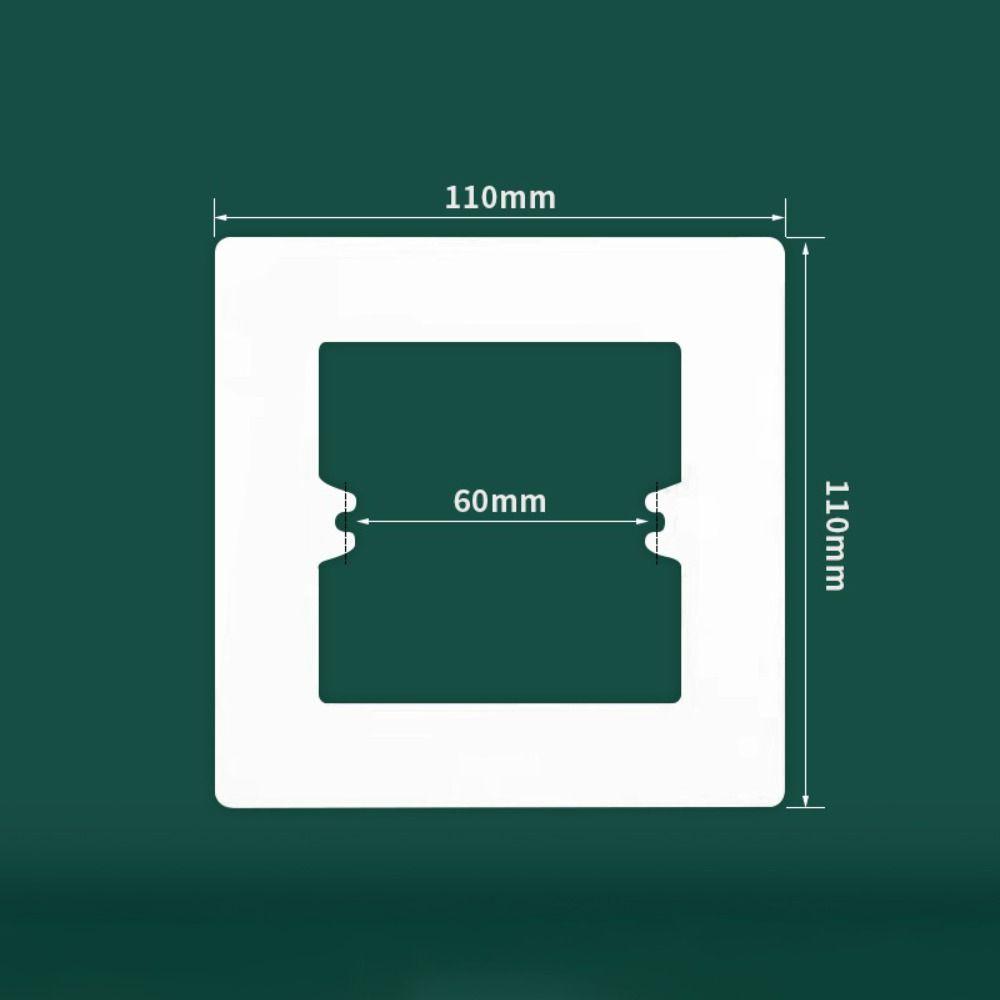 Универсальные настенные панели Пластиковая рамка для розетки выключателя Крышка выключателя Декоративная крышка Электрическая