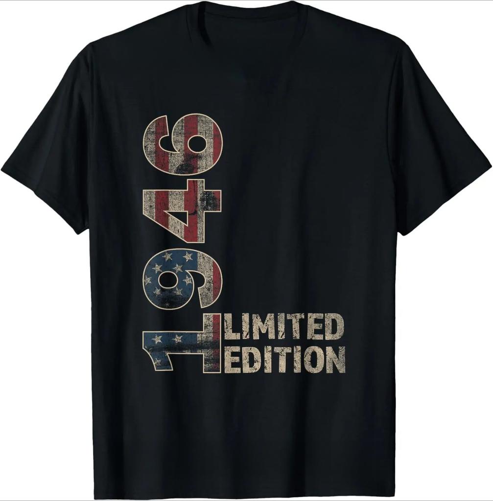 80 Year Old Gifts Vintage 1946 Funny Printed T Shirt Humor Streetwear Women Tee Shirt Short Sleeve Loose Casual Clothing