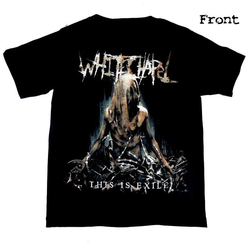 Whitechapel This Is Exile Unisex Black Shirt Whitechapel Shirt