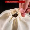 MENGTING Cotton Bags, Gauze Bags, Spice And Herbal  Decoction Bags, Household Soup Seasoning Bags, Reusable, 20*25cm, Pack of 5
