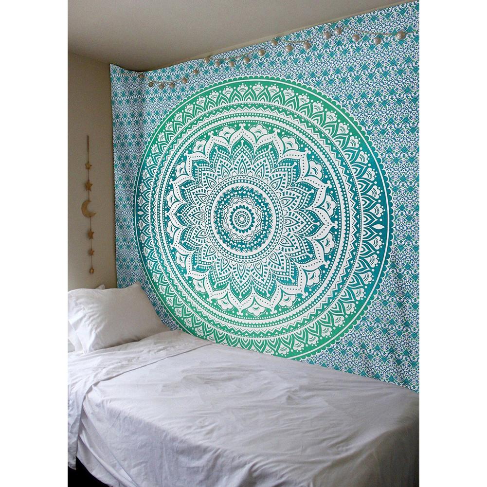 Vintage Style Printing Hanging Tapestry Bedspread Blanket Home Room Background Wall Decor Sunscreen Shawl